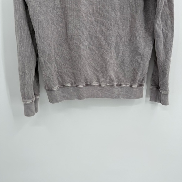 Peloton Womens Classic Grey Stone Washed Crew Sweatshirt Size XS Pullover USA - Picture 7 of 9